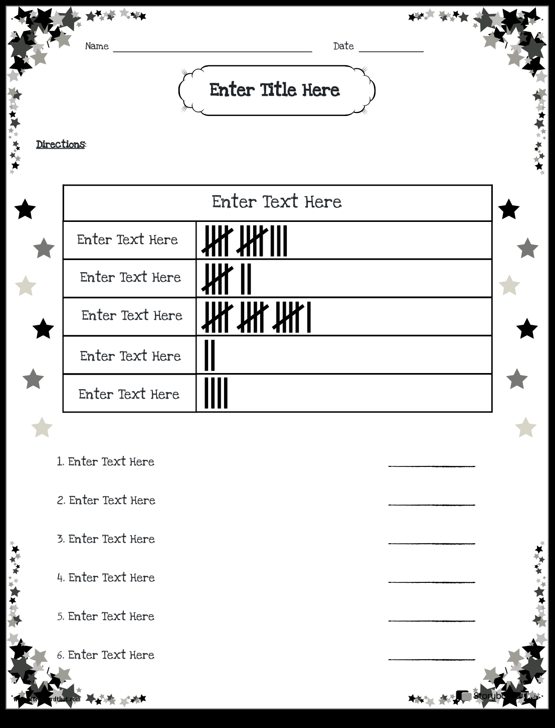 Tally Chart Maker Free Templates Customization In 2025